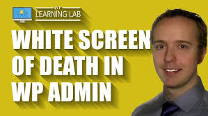 White Screen Of Death In Admin
