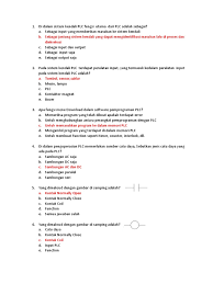 ← 20 contoh soal essay present perfect tense beserta jawabannya → 3 contoh soal bahasa inggris descriptive text smp beserta pembahasan. Soal Plc Pilgan Dan Jawabannya