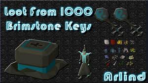 Osrs Loot From 1000 Brimstone Konar Keys Maxed Ironman Youtube