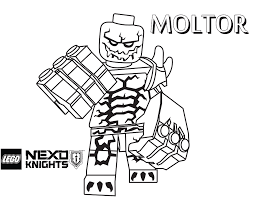 Lego nexo knights coloring pages image inspirations booko knight at gamese sheets template medieval printable. Moltor From Nexo Knight S Coloring Page Free Printable Coloring Pages For Kids