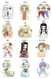 Chibi Zodiac By Louna Ashasou Anime Zodiac Zodiac Zodiac Signs