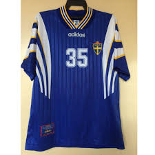 We sell the latest swedish home & away replica kits and complete your strip with the matching shorts and socks. Sweden Away Kit Jersey 1996 Sports Athletic Sports Clothing On Carousell