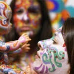 This dedicated Pink Floyd fan is wearing a suit of light bulbs at Dragon  Con in Atlanta. x The Pink Floyd live double album...