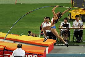 Sep 18, 2020 · the former lafayette high and lsu standout cleared a height of 6.15 meters in the pole vault to claim the outdoor world record in addition to his indoor world record that his set in february at. Yelena Isinbayeva Holds World Record In Pole Vault D Pole Vault Track And Field Inspiring Athletes