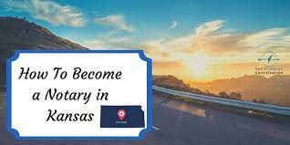 Become a notary in kansas. How To Become A Notary In Kansas Kansas Notary Public Nsa Blueprint