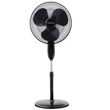 Honeywell Oscillating Stand Fan With Double Blades Black Pedestal Fan Stand Fan Pedestal Fans