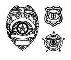 Discover (and save!) your own pins on pinterest. Picture Of Type Police Badge Coloring Page Coloring Sky