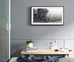 Instead of fading to black like a. Samsung The Frame Tv Display Custom Art Fully Customizable Art Frame Framed Tv Tvs Interior Styling