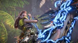 Guerrilla games showcases horizon forbidden west gameplay on ps5 for the first time during its may 2021 playstation state of play event. H Lpqqmv0iamom
