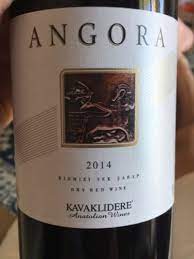 Kavaklıdere angora kırmızı sek sarap 37 cl. 2014 Kavaklidere Angora Kirmizi Vivino