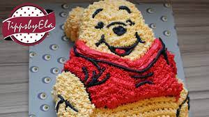 Ein winnie pooh kuchen für deinen ersten geburtstag. Winnie Pooh Torte Selber Machen Anleitung Deutsch Sahnetorte Youtube