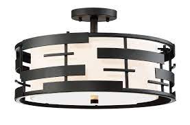 Though all flush mounts have a smooth base, the lights in this category vary greatly in style, color and materials used. Ivy Bronx Neven 3 Light 16 Unique Statement Drum Semi Flush Mount Reviews Wayfair