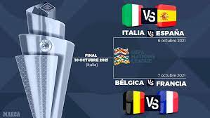 Italy, belgium, france and spain qualified for the 2021 uefa nations league finals. Uefa Nations League Sorteo De La Final Four De La Nations League En Directo La Reaccion De Luis Enrique Marca