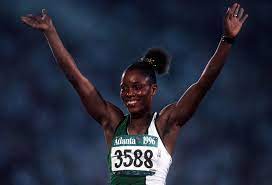 The event took place at the police college in ikeja. Chioma Ajunwa Leaps To Olympic Glory After Drugs Ban