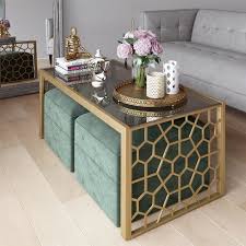 Cosmoliving By Cosmopolitan Juliette Glass Top Coffee Table Walmart Com In 2020 Living Room Coffee Table Coffee Table Decorating Coffee Tables