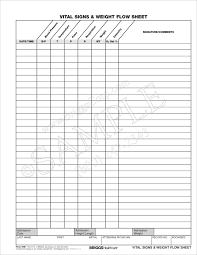 The treatment of a beloved who's injured or critically ill could be delayed if you don't have him complete and sign a medical consent form. Vital Signs Flow Sheet Record Of Month Convenient Form