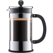A french press coffee maker is a device used to brew coffee and achieve a better tasting coffee. Bodum Kenya French Press Coffee Maker 34 Ounce Chrome Walmart Com Walmart Com