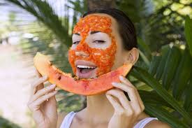 Hasil gambar untuk 4. Papaya Exfoliating Mask: