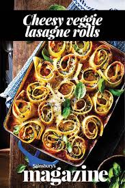 Cheesy Veggie Lasagne Rolls Recipe Recipe Recipes Veggies Lasagne
