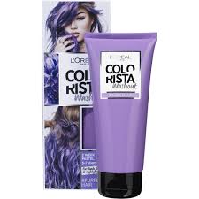 Try out and create subtle hints of teal, red, orange, or burgundy hair. L Oreal Paris Colorista Washout Purple Big W
