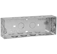 Check spelling or type a new query. Oro Modular Range Metal Boxes Module Flush Metal Box Havells India