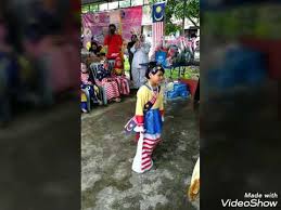 Model Cilik Pertandingan Pakaian Beragam Baju Merdeka Kanak Kanak Youtube