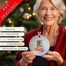 Shar Pei Christmas Ornament, Custom Dog Ornament, Shar Pei Lovers Gift  Idea, Dog Lover Ornaments, Dog Name Ornament