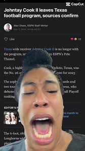 You will be missed Johntay #collegefootball #college #football #texas  #longhorns #johntaycook #leaving #transfer #transferalert