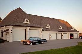 Modern garage door installation