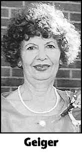 BETTY GEIGER Obituary (2016)