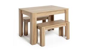 Bar stools dining chairs dining tables sideboards shop all; Buy Habitat Miami Oak Effect Dining Table 2 Benches Dining Room Sets Habitat