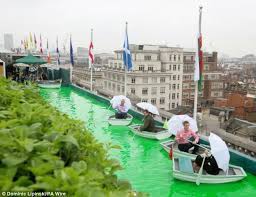 Find the very best things back open to do, eat, see and visit, from the south bank and the shard to kew gardens and hampstead heath. A Lake With A View Selfridges Unveils Boats And A Cocktail Bar As It Opens Its Roof For The First Time Since Wwii Selfridges London Rooftop Garden Roof Garden