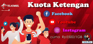 Jadi bisa dipastikan ketika anda streaming maka video tidak akan buffering. Paket Kuota Ketengan Telkomsel 1gb Rp5500 Bisa Youtube Instagram Facebook Www Arie Pro