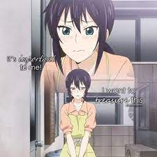 Anime Amaama To Inazuma Character Kotori Iida Quote Its Important To Me I Want To Treasure This Anime Anime Quotes Anime Shows