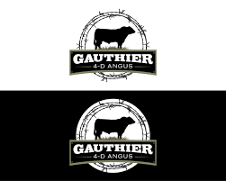 Create A Company Logo For A Small Cattle Ranch Gauthier 4 D Angus By Jodycoyote Farm Logo Design Create A Company Logo Logo Design