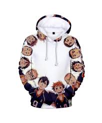 Don't talk to me about stupid anime gays!: Hot 3d Anime Haikyuu Hoodies Sweatshirts Men Women Tops Autumn Hip Hop 3d Haikyuu Kids Hoodie Casual Boys Girls Sportswear At 3dcoolshop Com