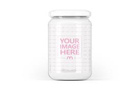 Download Glass Jar Mockup Generator Mediamodifier