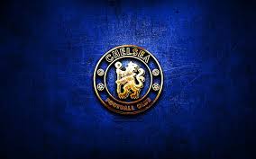 The first emblem of the club was a collective image of the british army veterans with medals on their chests. Chelsea Fc Golden Logo Premier League Blue Abstract Background Soccer English Football Club Hd Wallpaper Peakpx