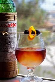 Manhattan Cocktail With A Luxardo Ice Sphere Manhattan Cocktail Bourbon Cocktails Bourbon Drinks