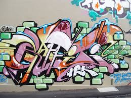 Benda 3 dimensi dari plastisin. Black Outline Makes This One Graffiti Jalanan Gambar Grafit Wallpaper Seni