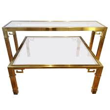 Greek coffee pot, glass of water and coffee beans. Mastercraft Greek Key Console Table And Coffee Table Coffee Table Table Console Table