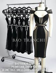 Black Houture Couture Bao Tranchi Nice Dresses Fashion Dresses