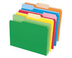 Oxford index cards, report covers, folders and certificate holders are the perfect way to show what you know. Pendaflex Double Stuff File Folders Letter Size Assorted Color 1 3 Cut 50 Bx