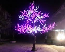 Pink And White Led Light Cherry Tree For Sale Light Decorations White Led Lights Blossom Trees