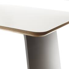 Move Table White Laminate Top Ply Edge White Laminate Hospital Furniture Table