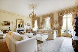 Lavish Victorian Living Room In Paris With White Furniture Heavy Drapery And Gold De Victorian Living Room Living Room Ideas Rose Gold White Living Room Decor