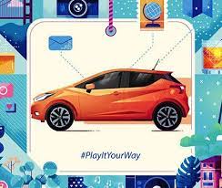 fubiz x nissan vector artwork vector illustration illustration
