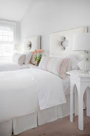 Those Headboards Christopher Home Furnishings Bedrooms White Glass Ripple Lamp Sloped Ceiling Home Decor Home Guest Bedrooms