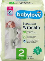Bei uns finden sie ein breites angebot an windeln & inkontinenzprodukten für erwachsene & kinder. Babylove Windeln Premium Gr 2 Mini 3 6 Kg 42 St Dauerhaft Gunstig Online Kaufen Dm De