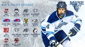 Find out the latest game information for your favorite nhl team on cbssports.com. Men S Ice Hockey Releases 2020 21 Schedule University Of Maine Athletics